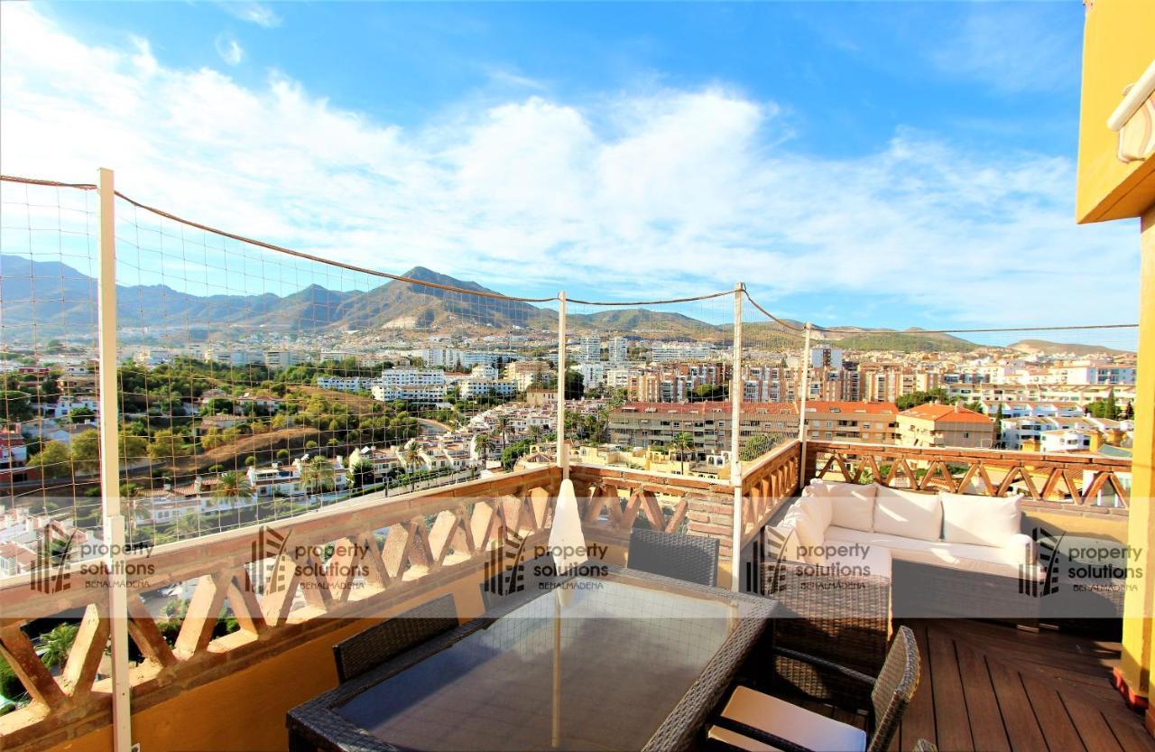 Atico Deluxe - Gran Terraza Con Vistas Panoramicas - Piscina - Parking Gratis Appartement Benalmádena Buitenkant foto