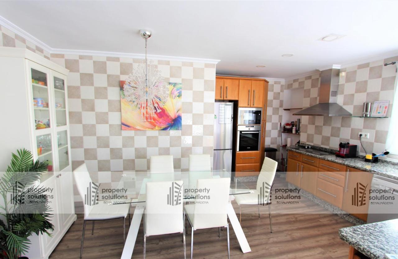 Atico Deluxe - Gran Terraza Con Vistas Panoramicas - Piscina - Parking Gratis Appartement Benalmádena Buitenkant foto
