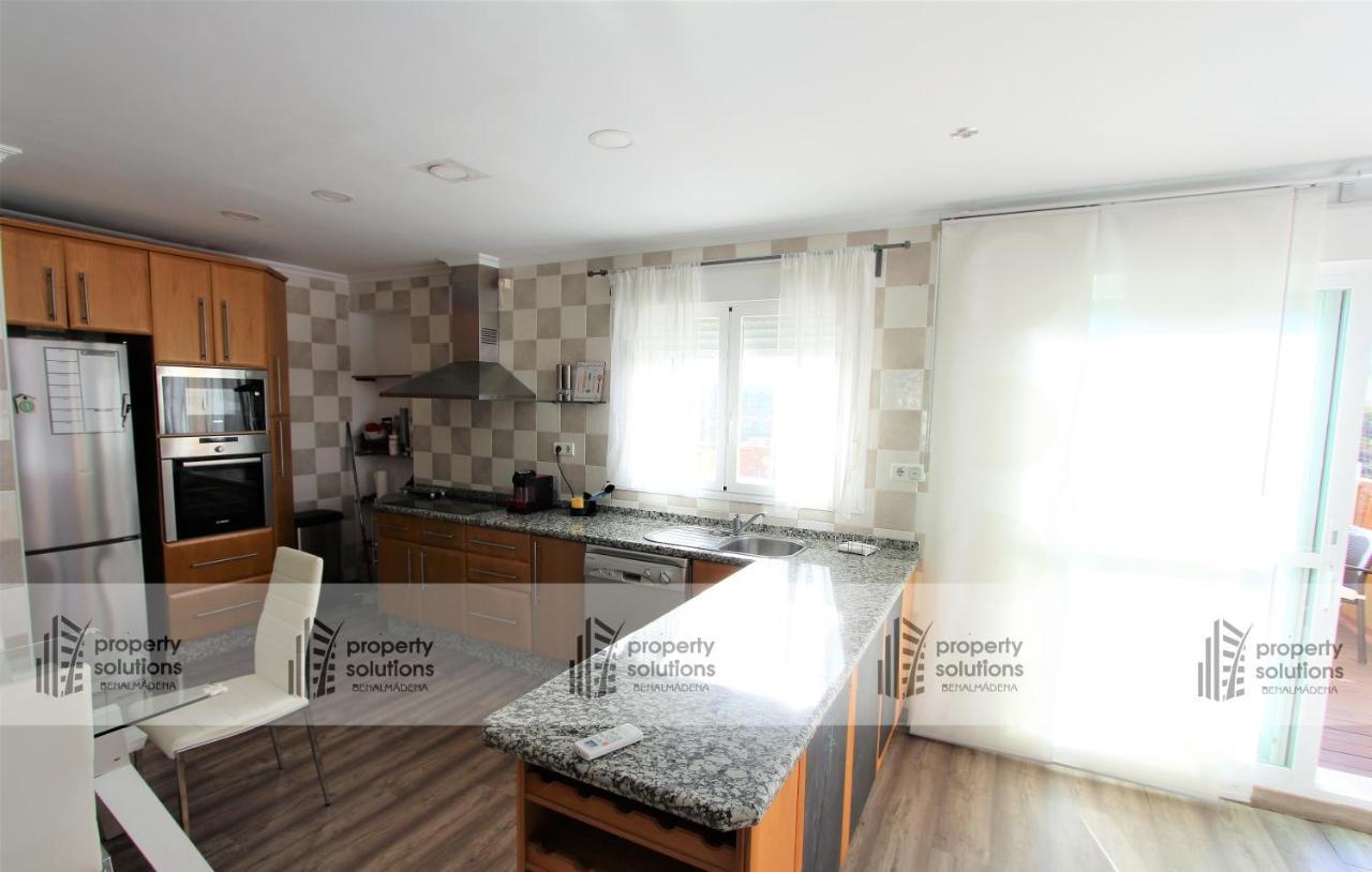 Atico Deluxe - Gran Terraza Con Vistas Panoramicas - Piscina - Parking Gratis Appartement Benalmádena Buitenkant foto