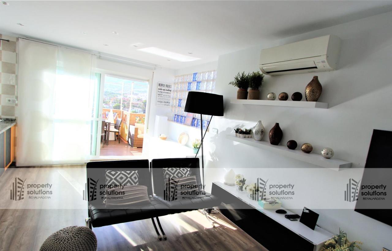 Atico Deluxe - Gran Terraza Con Vistas Panoramicas - Piscina - Parking Gratis Appartement Benalmádena Buitenkant foto